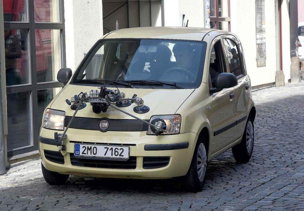 Z natáčení komedie Když se zhasne v Olomouci