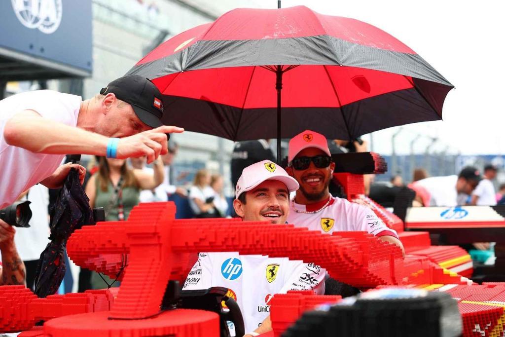 Pro Velkou cenu Miami připravilo Lego pojízdné modely v měřítku 1:1.