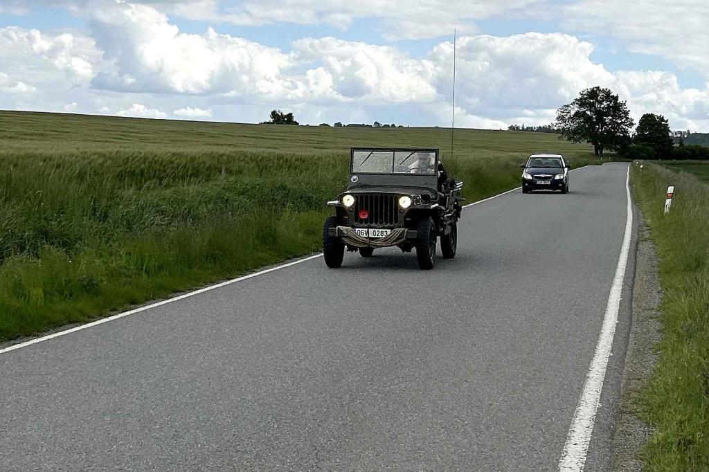 Veterány soutěžící o Zlomenou poloosu
