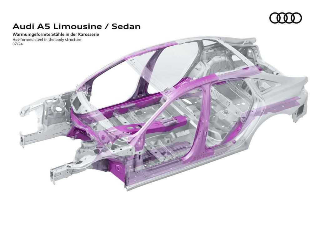 Holá karoserie Audi A5