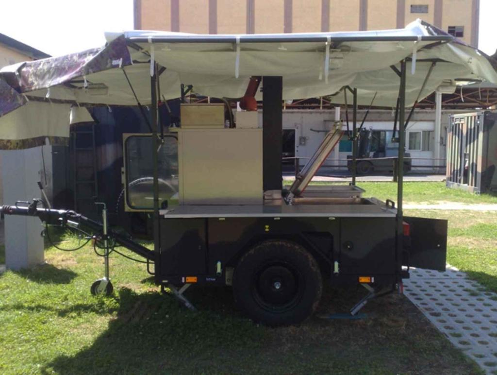 Italská vojenská polní kuchyně Carra S.R.L.