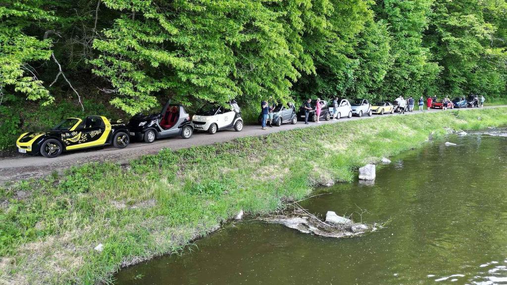V Horních Jelčanech, v obci, kterou proslavil slavný rybníkář Jakub Krčín, jenž je spojený i s Třeboní, se o víkendu sešli nadšenci vozidel Smart, přijel i unikátní Crossblade.