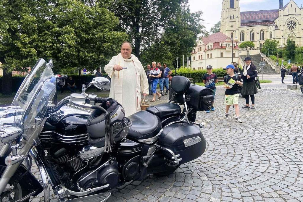 Žehnání motorkářům Orlová, 7. 6. 2025