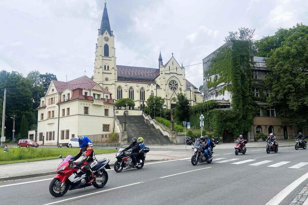 Žehnání motorkářům Orlová, 7. 6. 2025