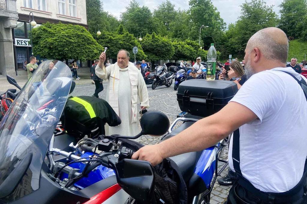 Žehnání motorkářům Orlová, 7. 6. 2025