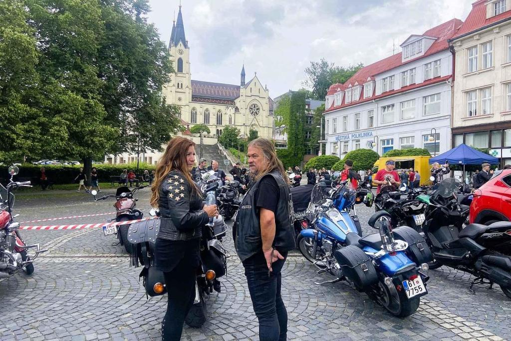 Žehnání motorkářům Orlová, 7. 6. 2025