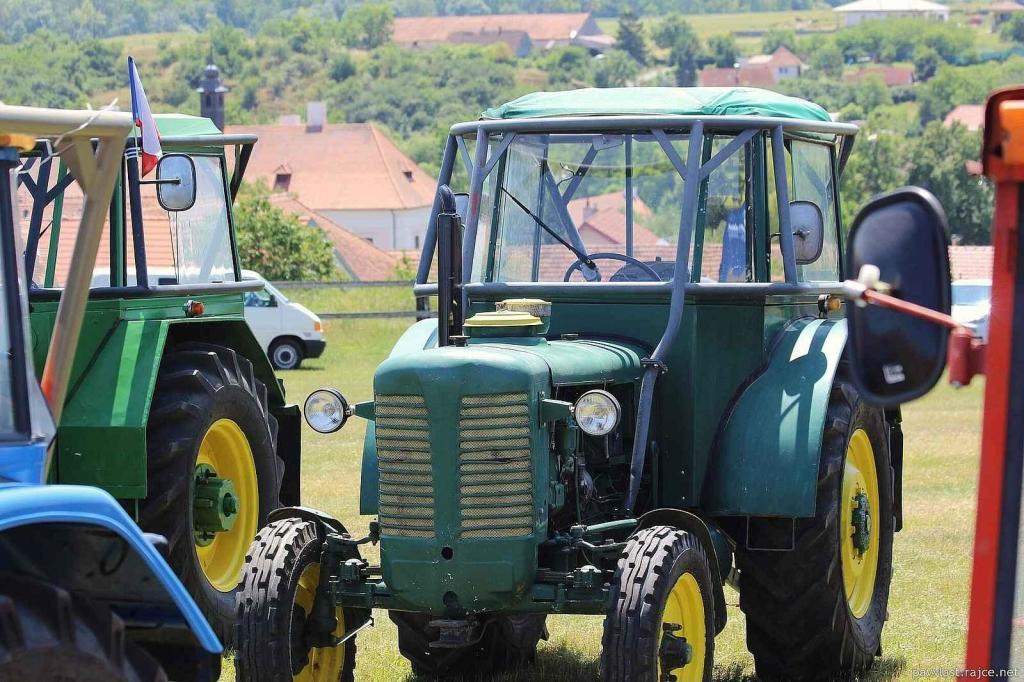 Traktoriáda se konala v sobotu 14. června v Tvořihrázi.