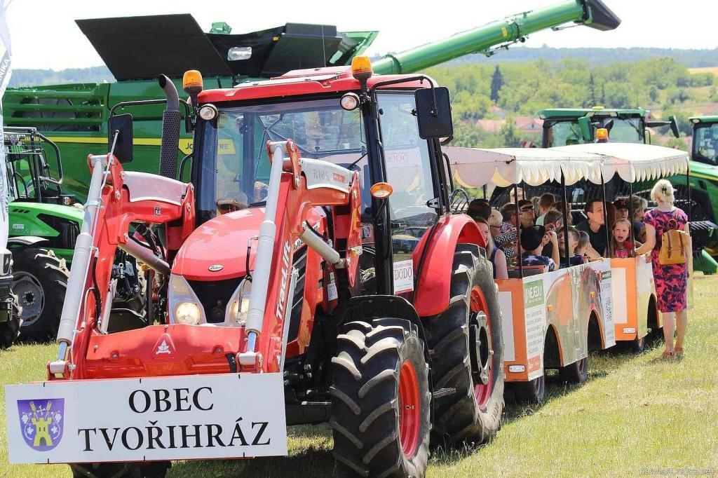 Traktoriáda se konala v sobotu 14. června v Tvořihrázi.
