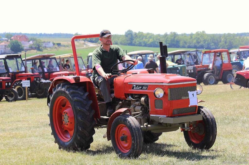 Traktoriáda se konala v sobotu 14. června v Tvořihrázi.