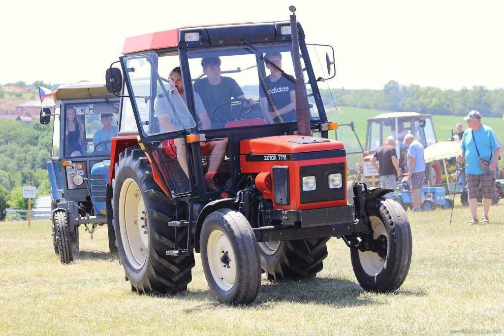 Traktoriáda se konala v sobotu 14. června v Tvořihrázi.