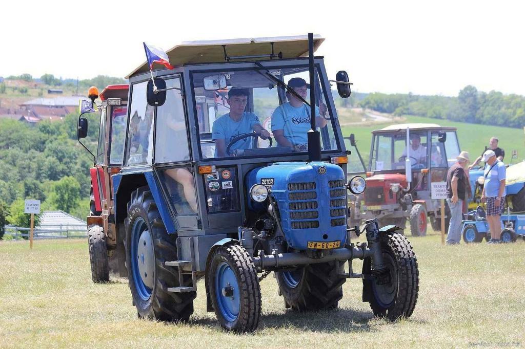 Traktoriáda se konala v sobotu 14. června v Tvořihrázi.