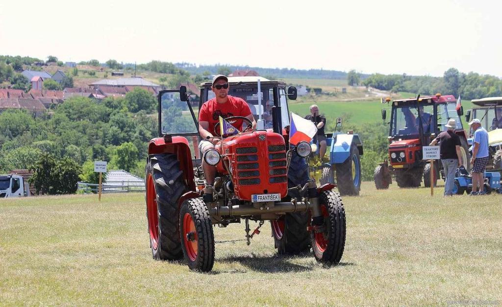 Traktoriáda se konala v sobotu 14. června v Tvořihrázi.