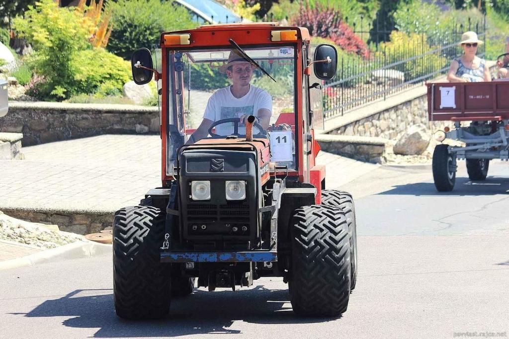 Traktoriáda se konala v sobotu 14. června v Tvořihrázi.