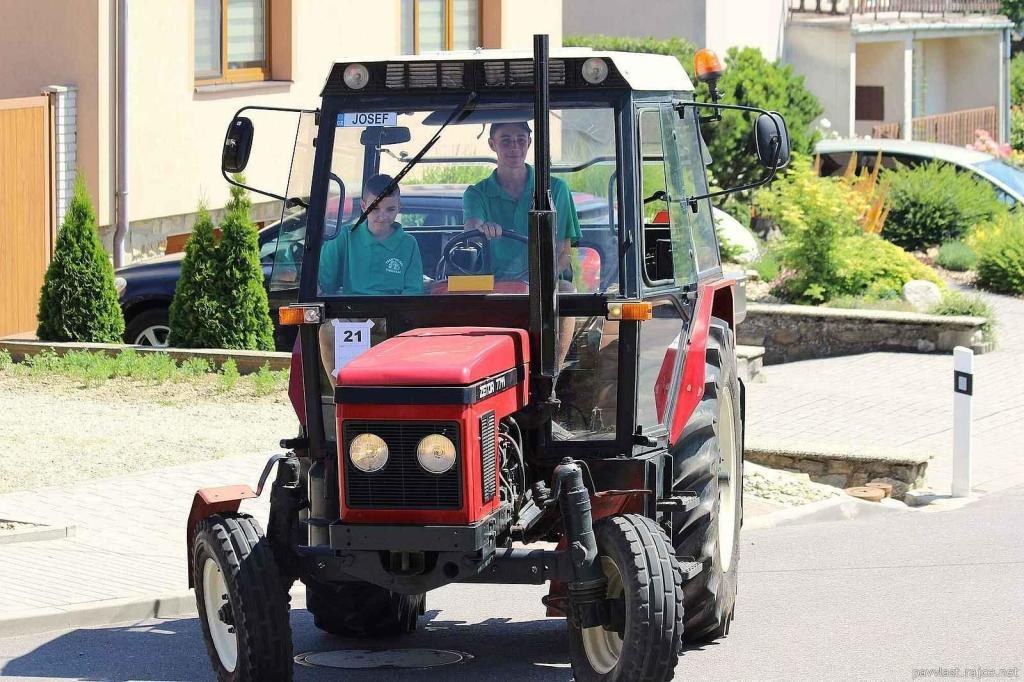 Traktoriáda se konala v sobotu 14. června v Tvořihrázi.