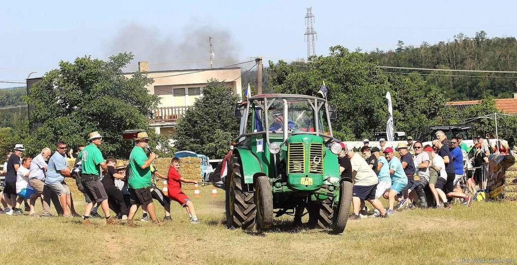 Traktoriáda se konala v sobotu 14. června v Tvořihrázi.