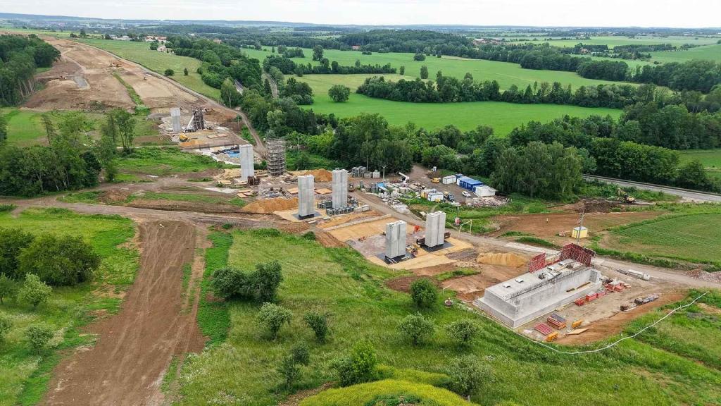 Úsek D35 Džbánov-Litomyšl, červen 2025