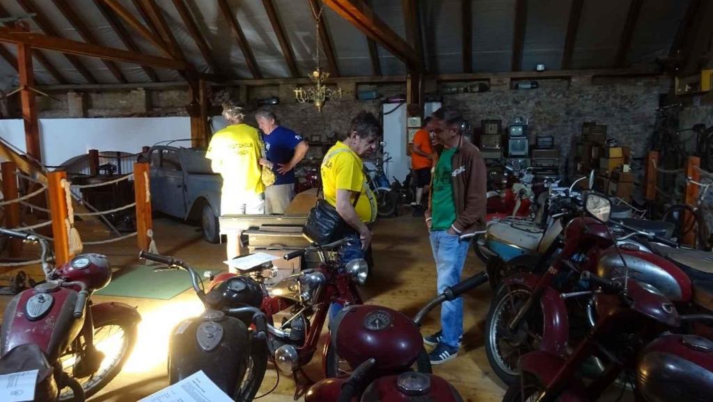 9. setkání motokol značky Solex v Táboře.