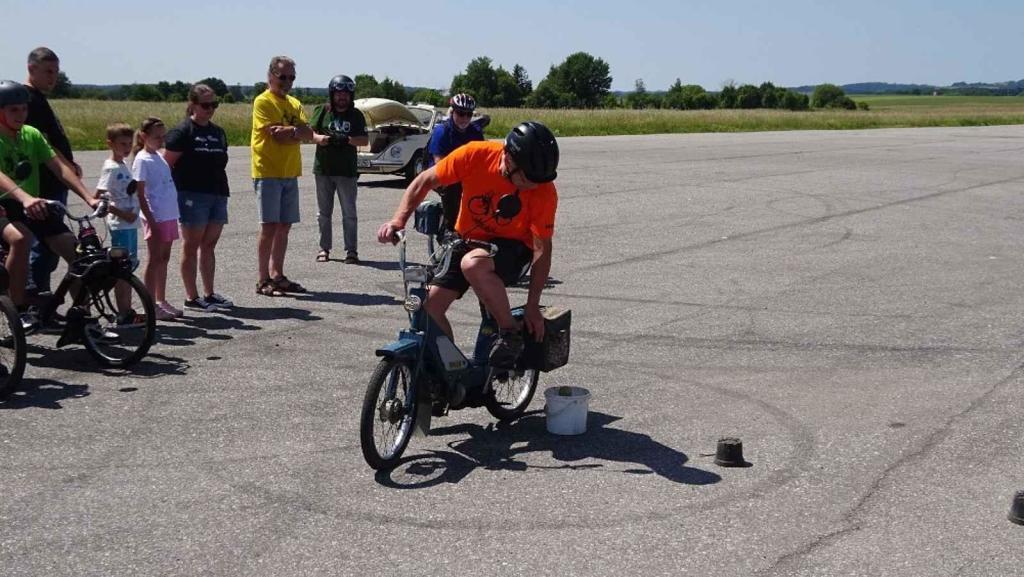 9. setkání motokol značky Solex v Táboře.