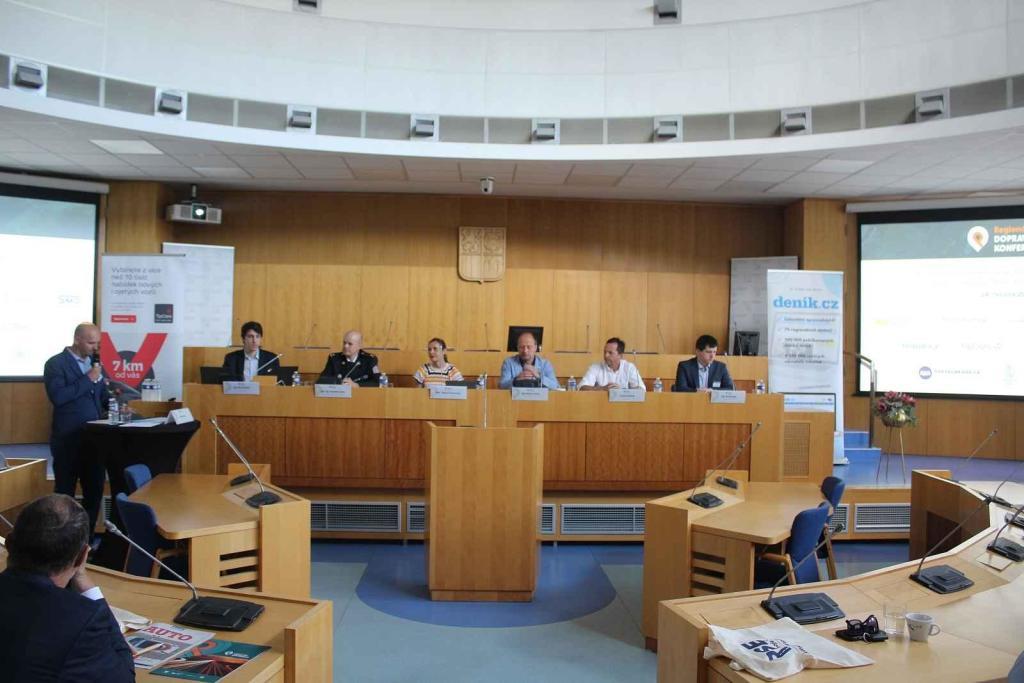 Regionální dopravní konference v Jihočeském kraji.