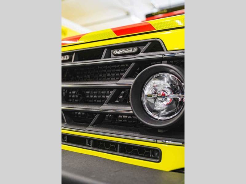 Foto: Dajbych 4x4/Ivo Trzaskalik Praha – Nový vůz pražských záchranářů – Ineos Grenadier v úpravě Ambulance.