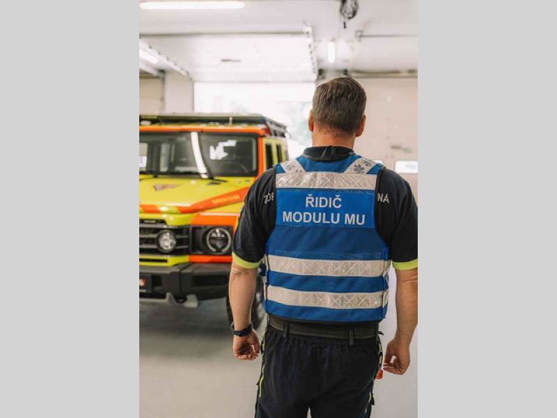 Foto: Dajbych 4x4/Ivo Trzaskalik Praha – Nový vůz pražských záchranářů – Ineos Grenadier v úpravě Ambulance.