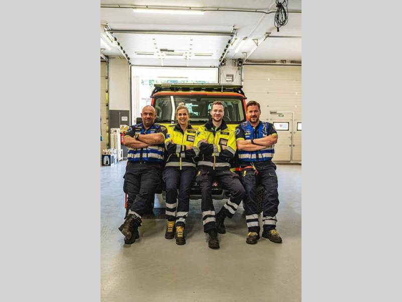 Foto: Dajbych 4x4/Ivo Trzaskalik Praha – Nový vůz pražských záchranářů – Ineos Grenadier v úpravě Ambulance.