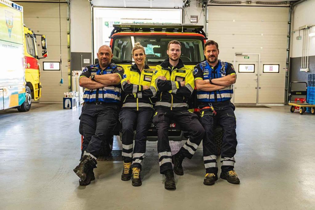 Foto: Dajbych 4x4/Ivo Trzaskalik Praha – Nový vůz pražských záchranářů – Ineos Grenadier v úpravě Ambulance.
