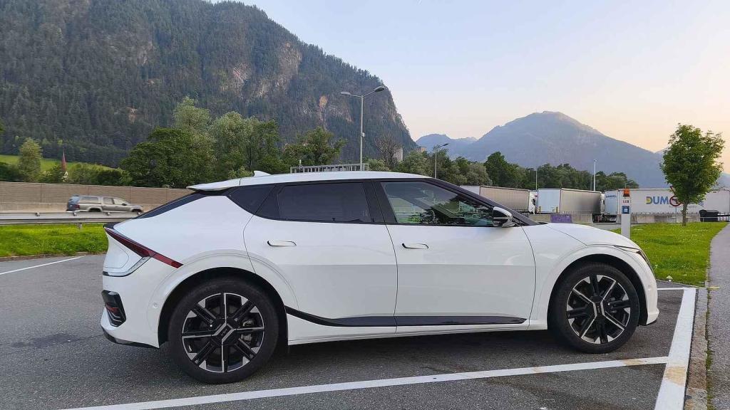 Elektrická Kia EV6.