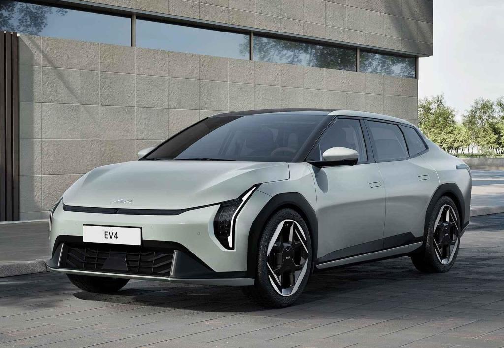 Kia EV4 sedan.