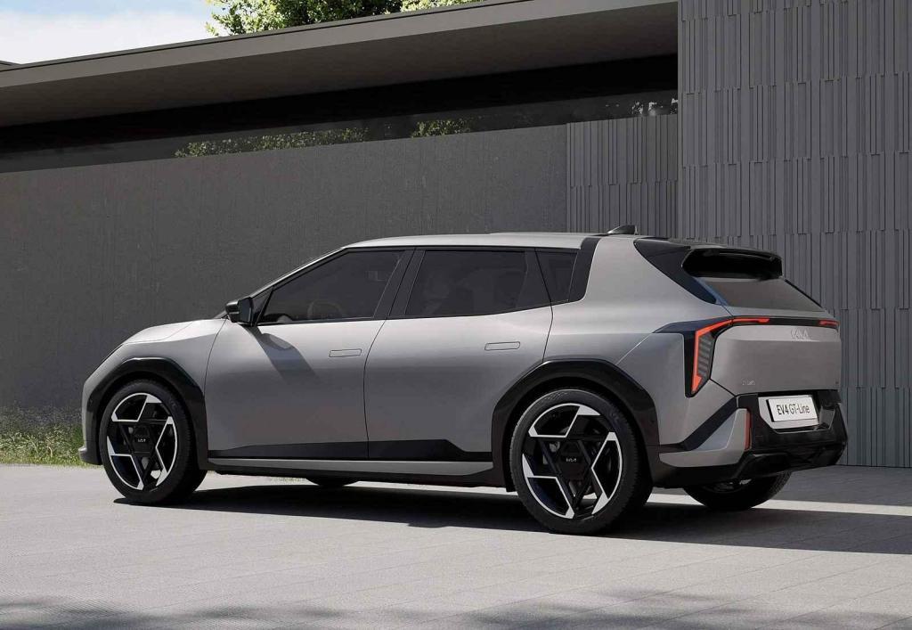 Kia EV4 hatchback.