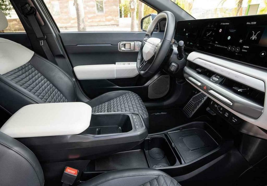 Vpředu je prostoru dost.