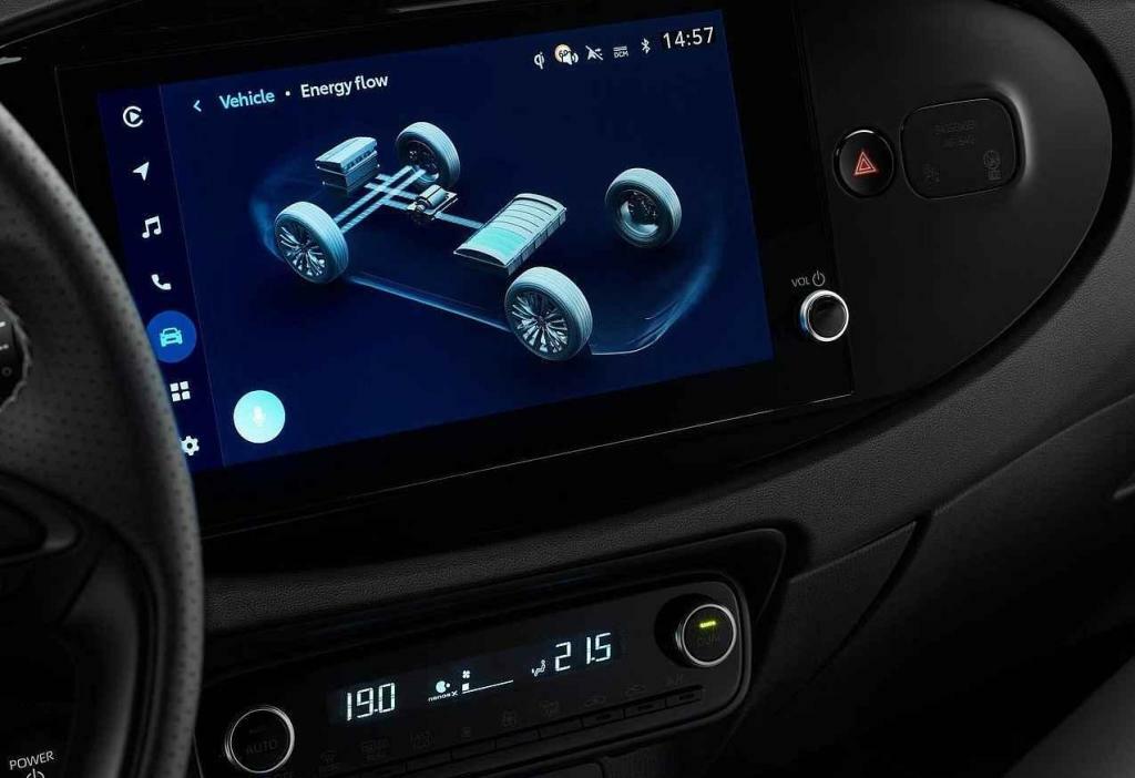 Pohon obstarává hybrid.