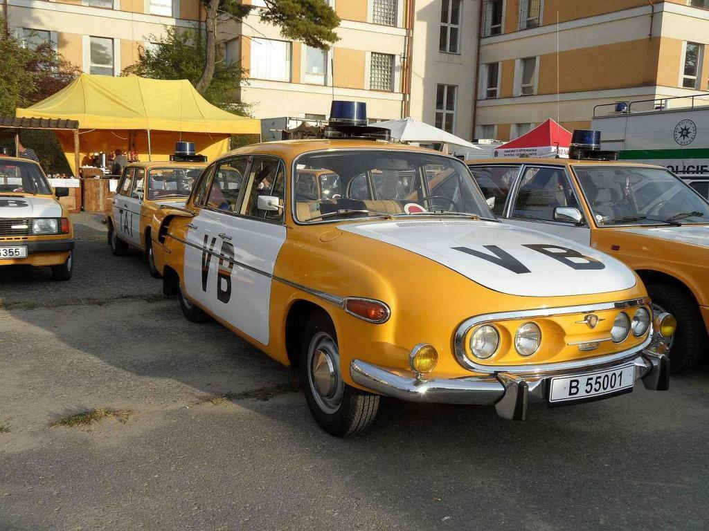 Tatra 603 ze stavu Veřejné bezpečnosti.