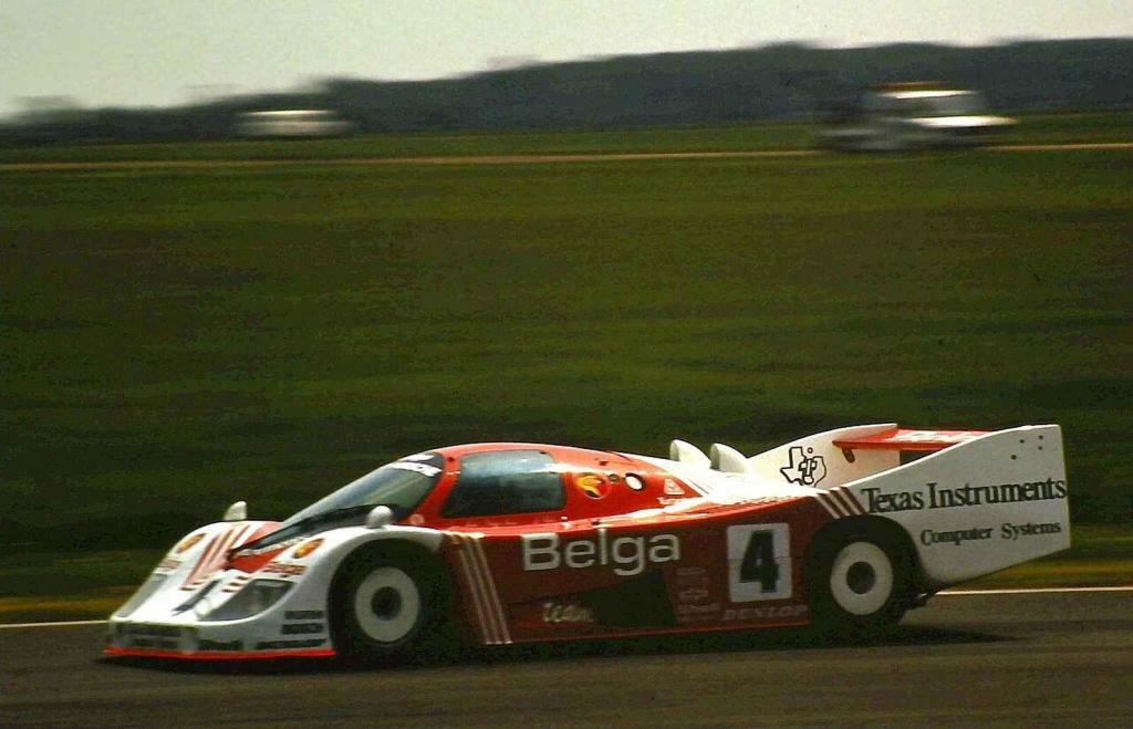 Vůz Porsche 936C, který při závodě 6 hodin Silverstone 1982 řidila posádka Bob Wollek - Jean-Michel Martin a Philippe Martin.