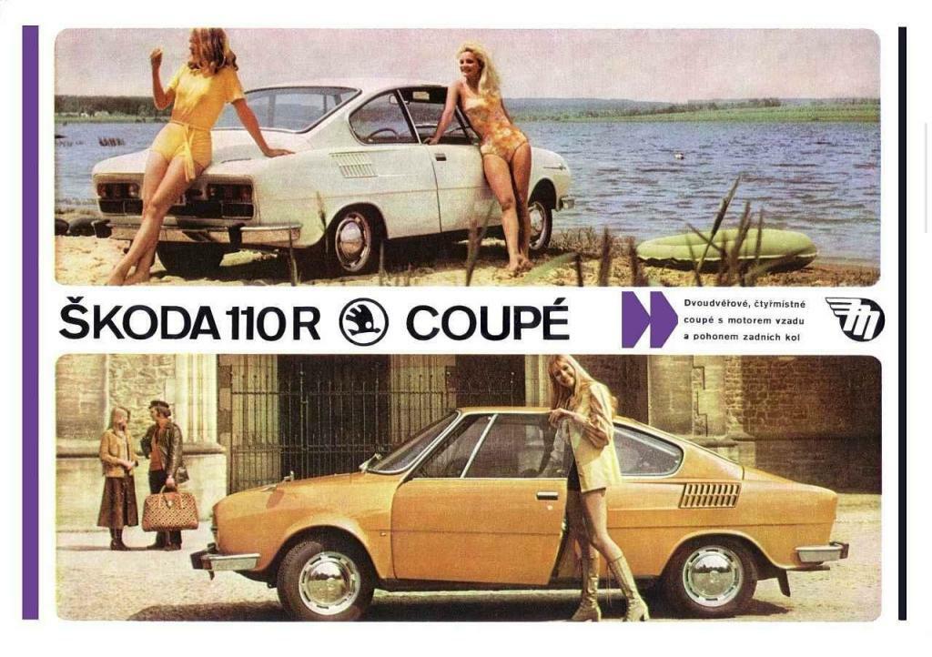 Dobový prospekt využíval i půvabu dívek