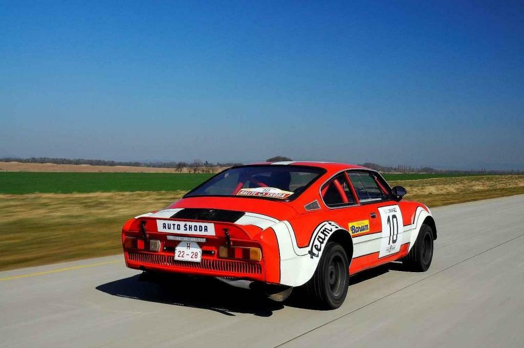 První model "RS" Škoda byl odvozen od 110 R