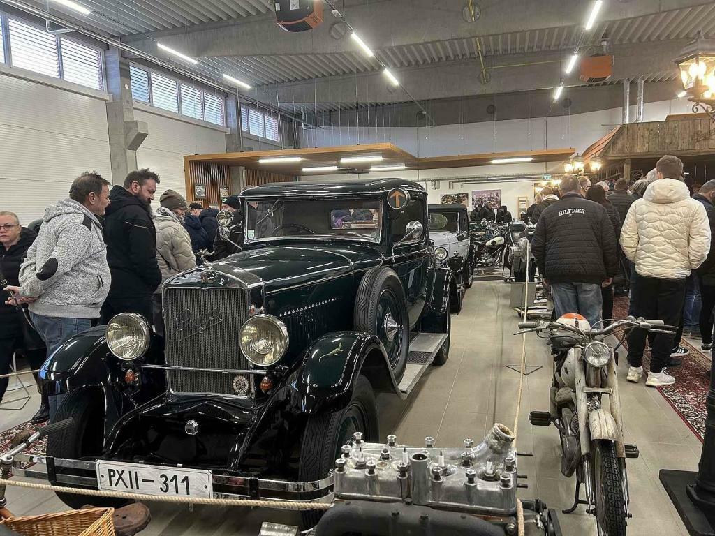 Den otevřených vrat v muzeu Veteran Praga Otrokovice, 22.11.2025.