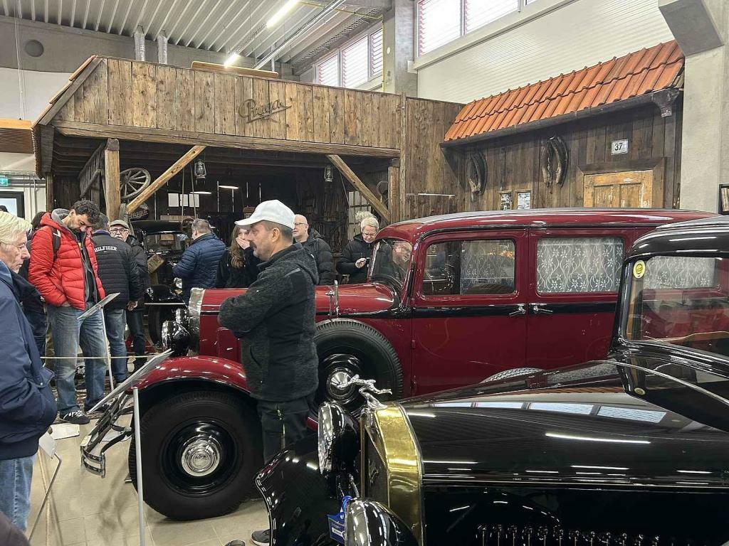 Den otevřených vrat v muzeu Veteran Praga Otrokovice, 22.11.2025.