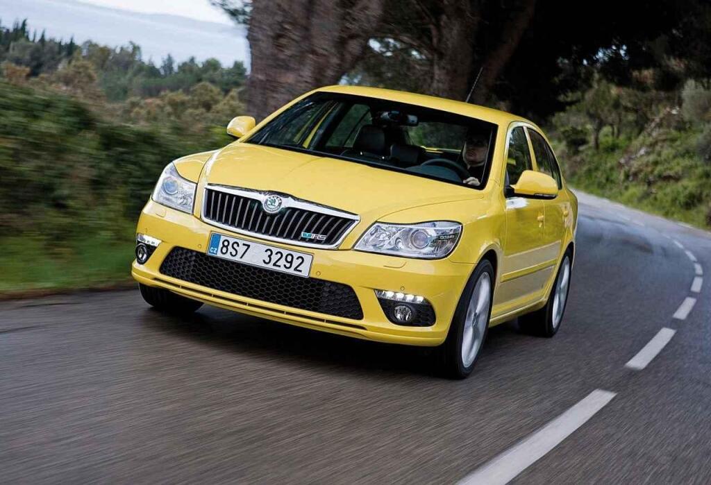 Druhá Octavii RS po modernizace.