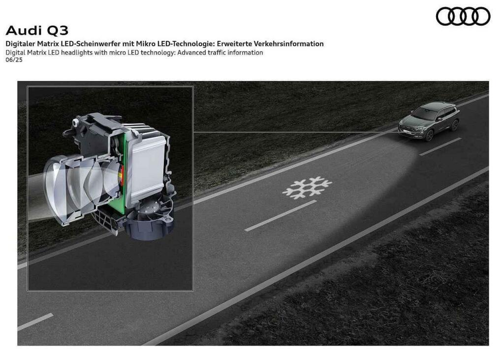 Umí například i promítat symboly před auto.