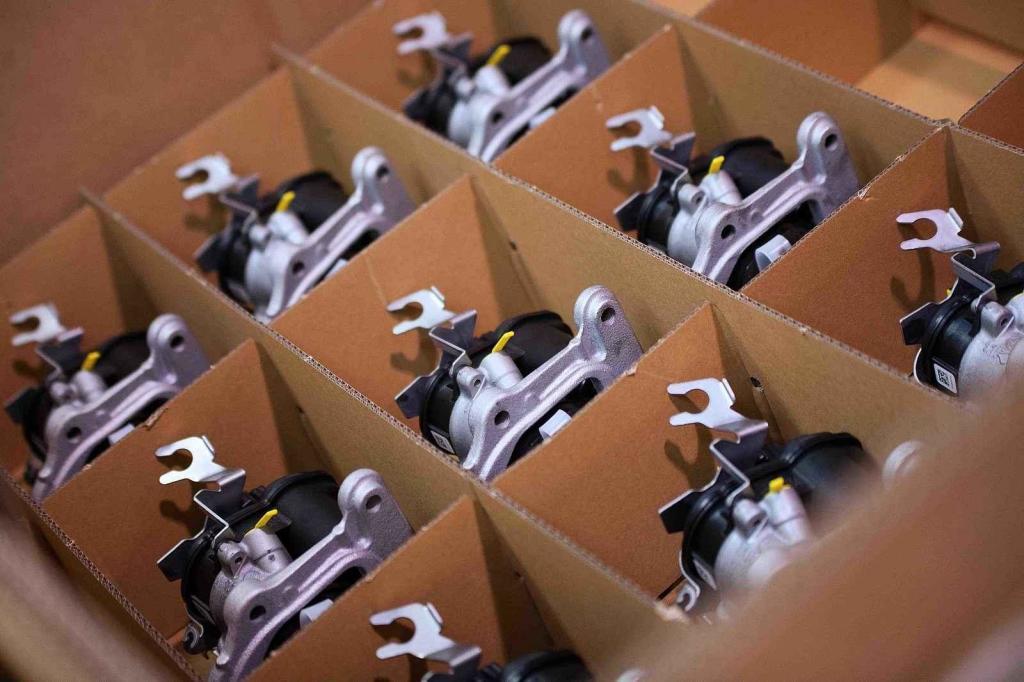 Tako zase vypadá po dokončení elektrická parkovací brzda