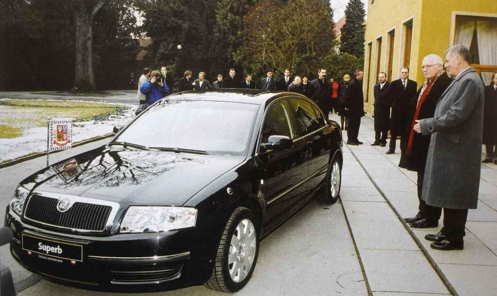 Jeden kus převzal i Václav Klaus
