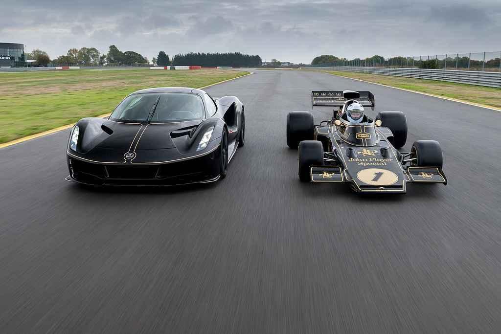 Lotus Evija v limitované edici Fittipaldi.