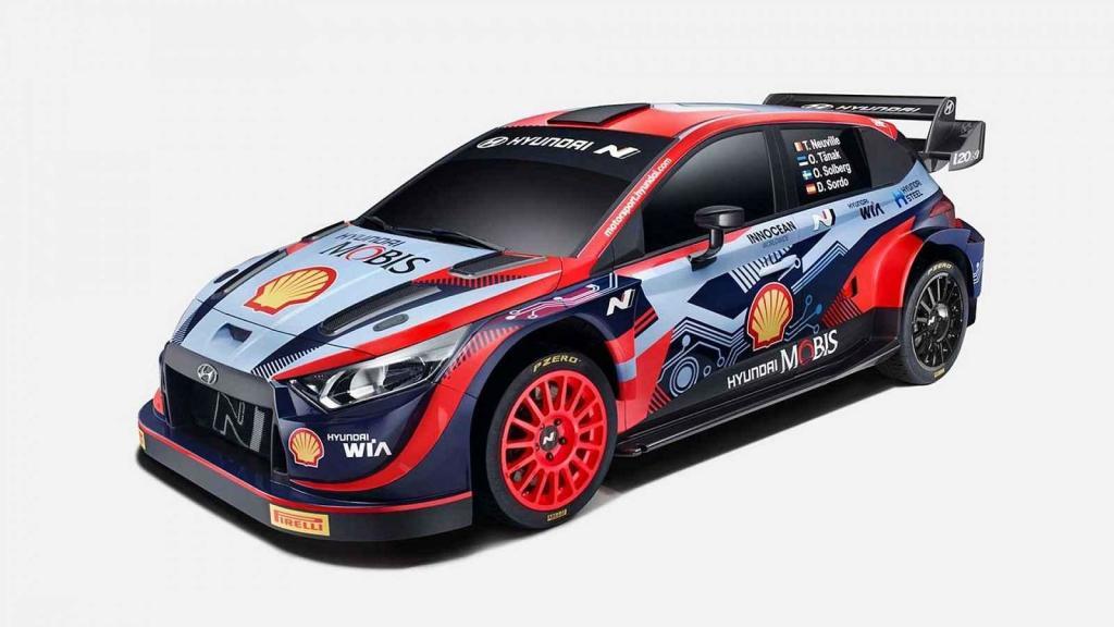 2022 Hyundai i20 N WRC Hybrid Rally Car