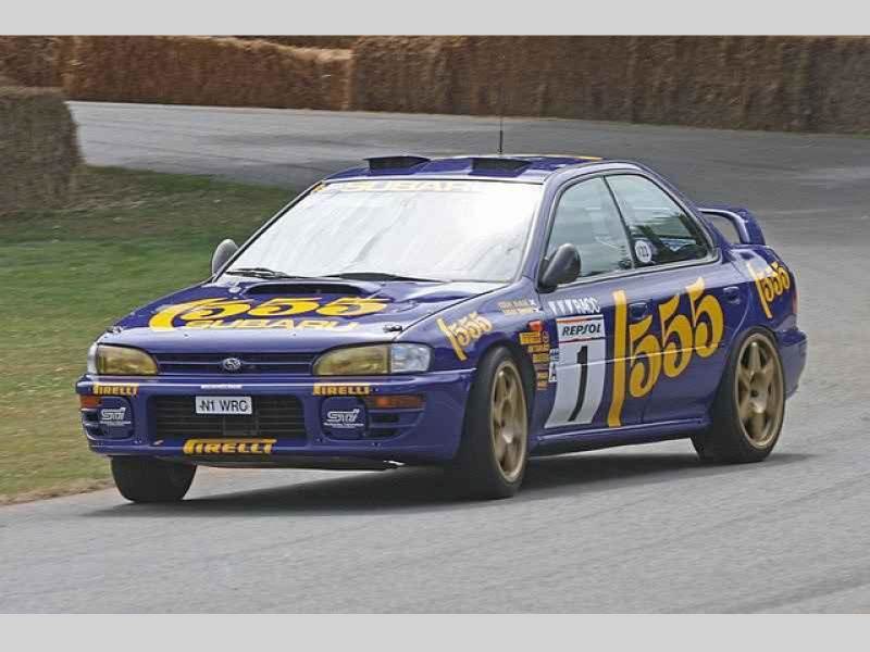 Období 1987 až 1996 - Subaru Impreza