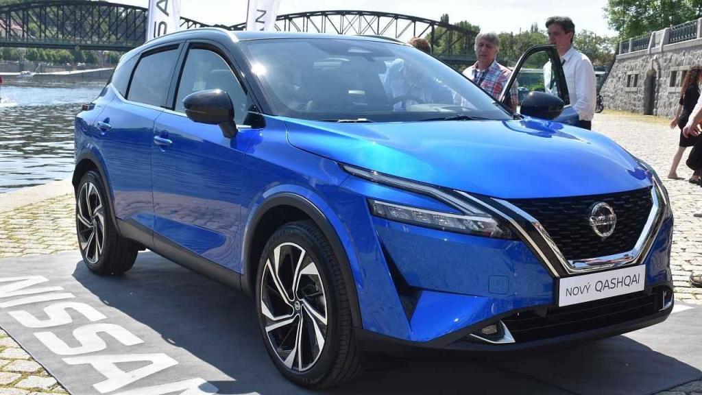 Nissan Qashqai třetí generace byl k vidění v Praze