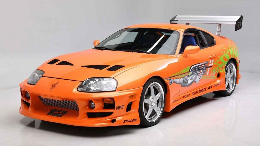 Toyota Supra z filmu Fast&Furious se bude dražit