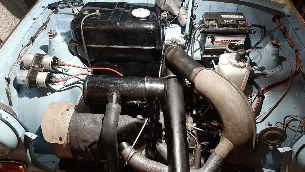 Motor je připraven k nastartování