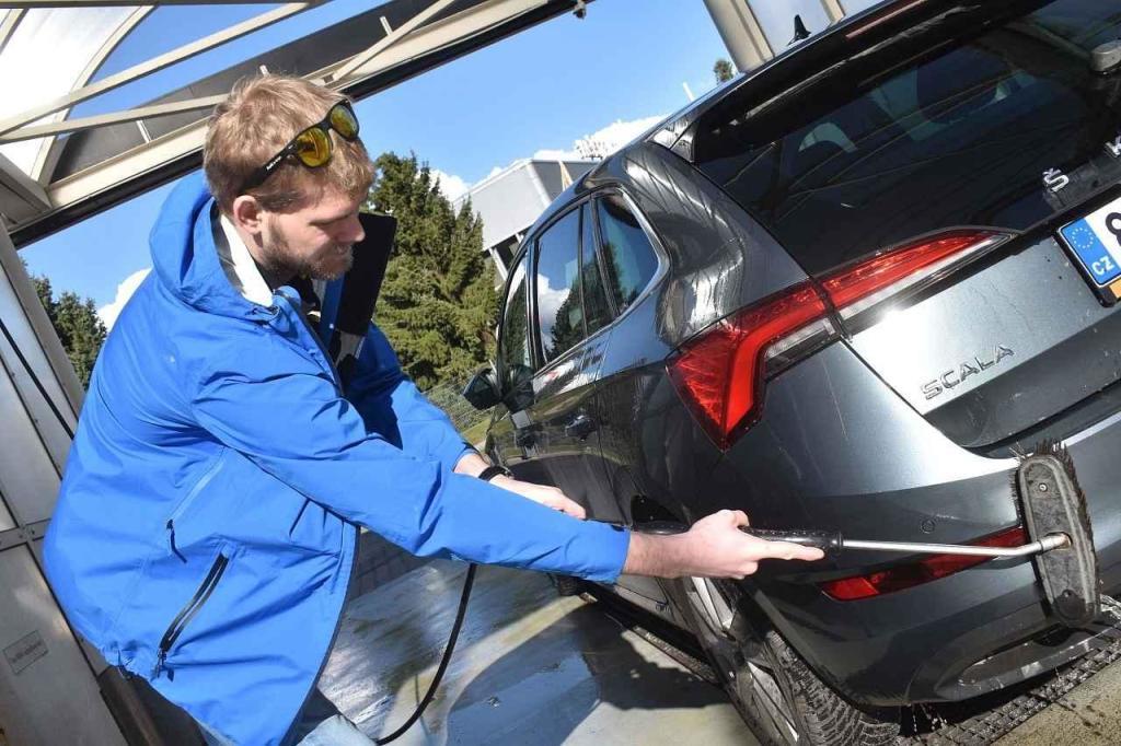 a potom důkladně zbavíme nečistot