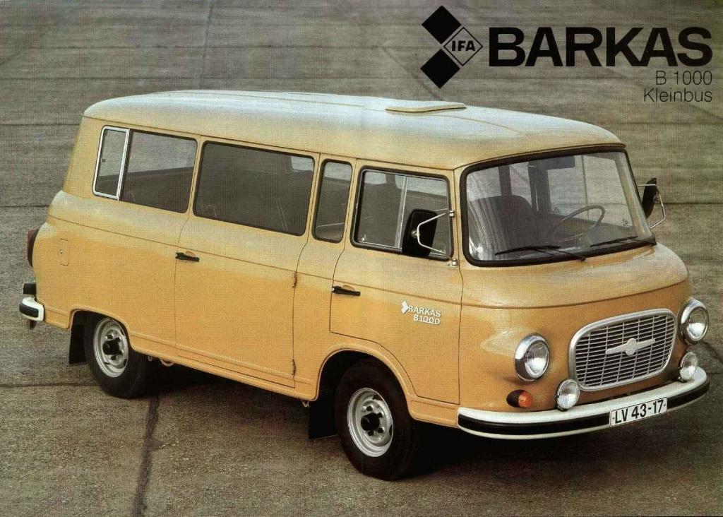 Barkas B 1000 - verze osobní mikrobus